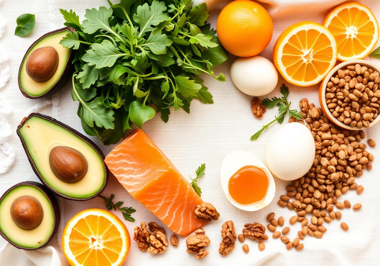 Alimentos frescos para gestação